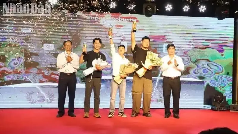Vietnam Amazing Cup 2026 表彰式(Top3 Robusta)